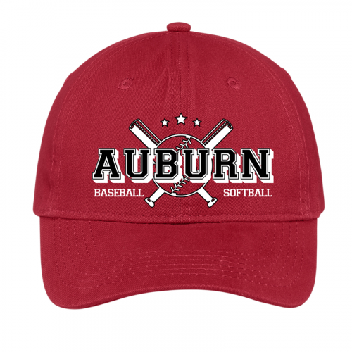 Auburn Baseball and Softball League Hat Front