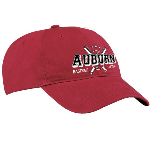 Auburn Baseball and Softball League Hat Side